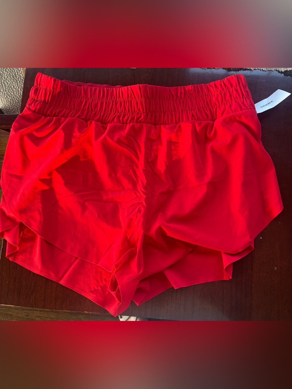 Spanx Booty Boost Run Short – Red (XL) NWT